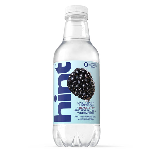 Hint Blackberry Bottled Water 16 fl. oz. single bottle