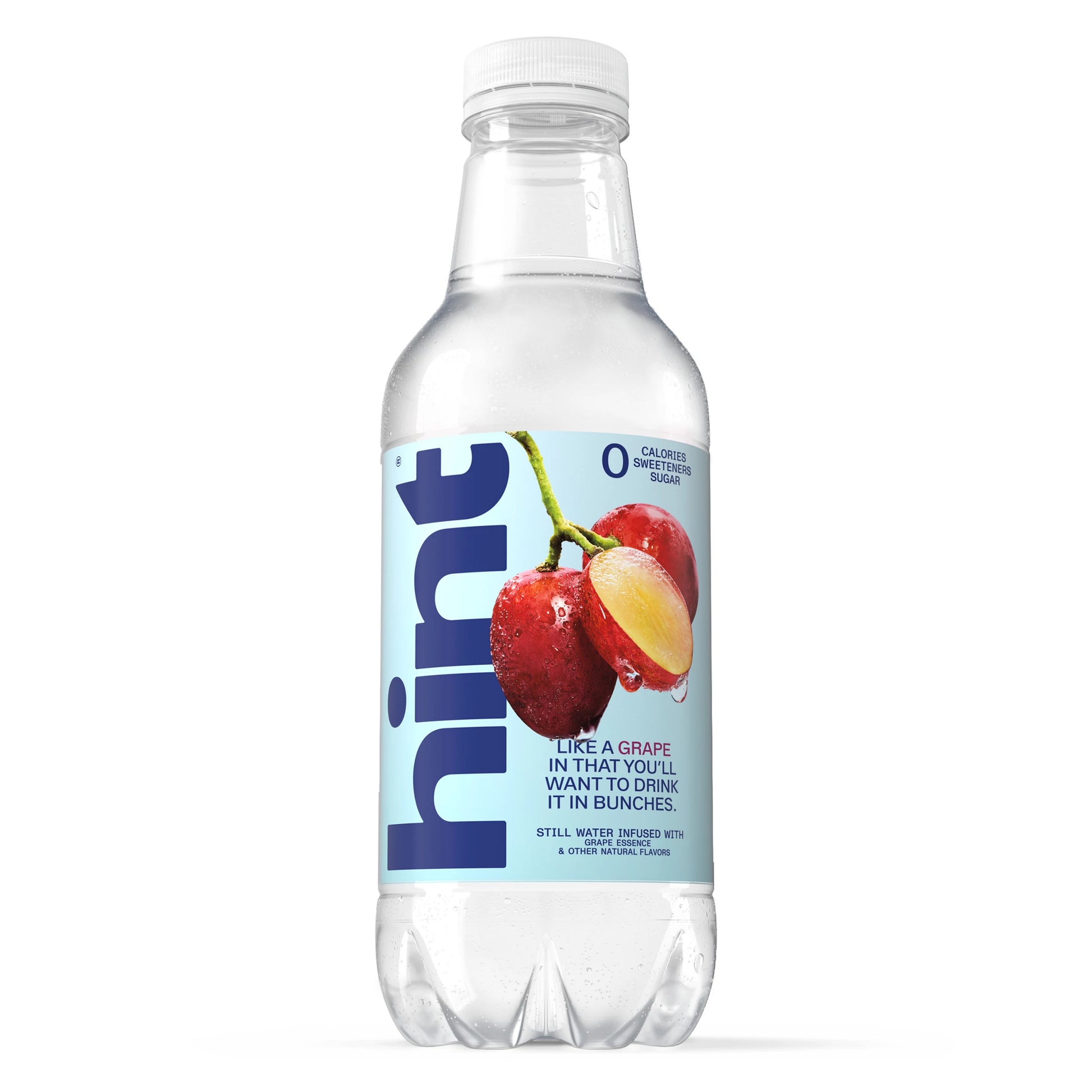 Hint Grape Bottled Water 16 fl. oz. single bottle