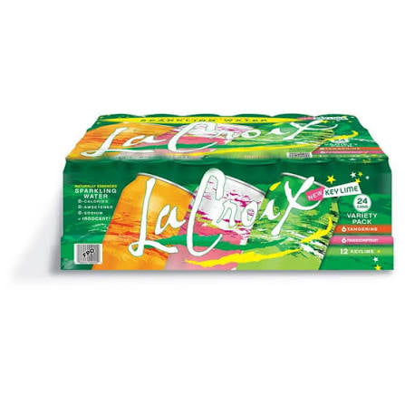 LaCroix Key Lime Sparkling Water Variety Pack, 24 pack of 12 fl. oz. cans