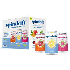 Spindrift Sparkling Water Variety Pack, 24 pack of 12 fl. oz. cans