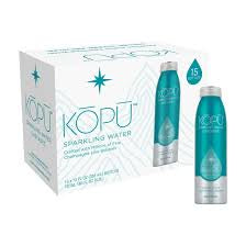 KOPU Premium Sparkling Water, 15 pack of 12 fl. oz. cans