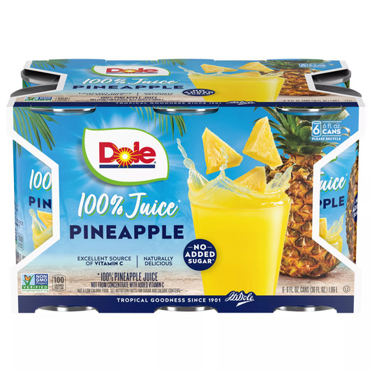 Dole 100% Juice, Pineapple 36 fl. oz. bottle