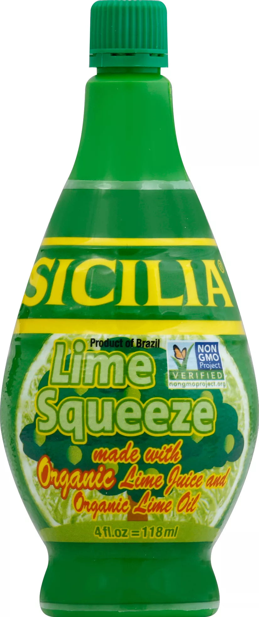Sicilia Lime Squeeze 4 fl. oz. bottle