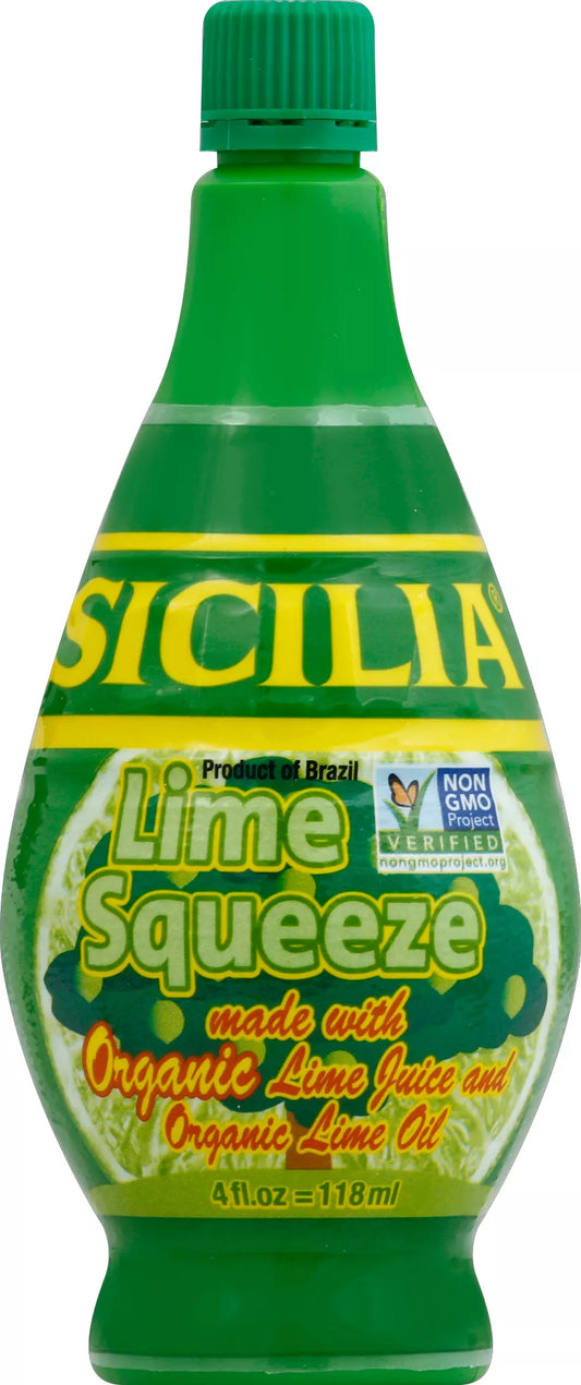Sicilia Lime Squeeze 4 fl. oz. bottle