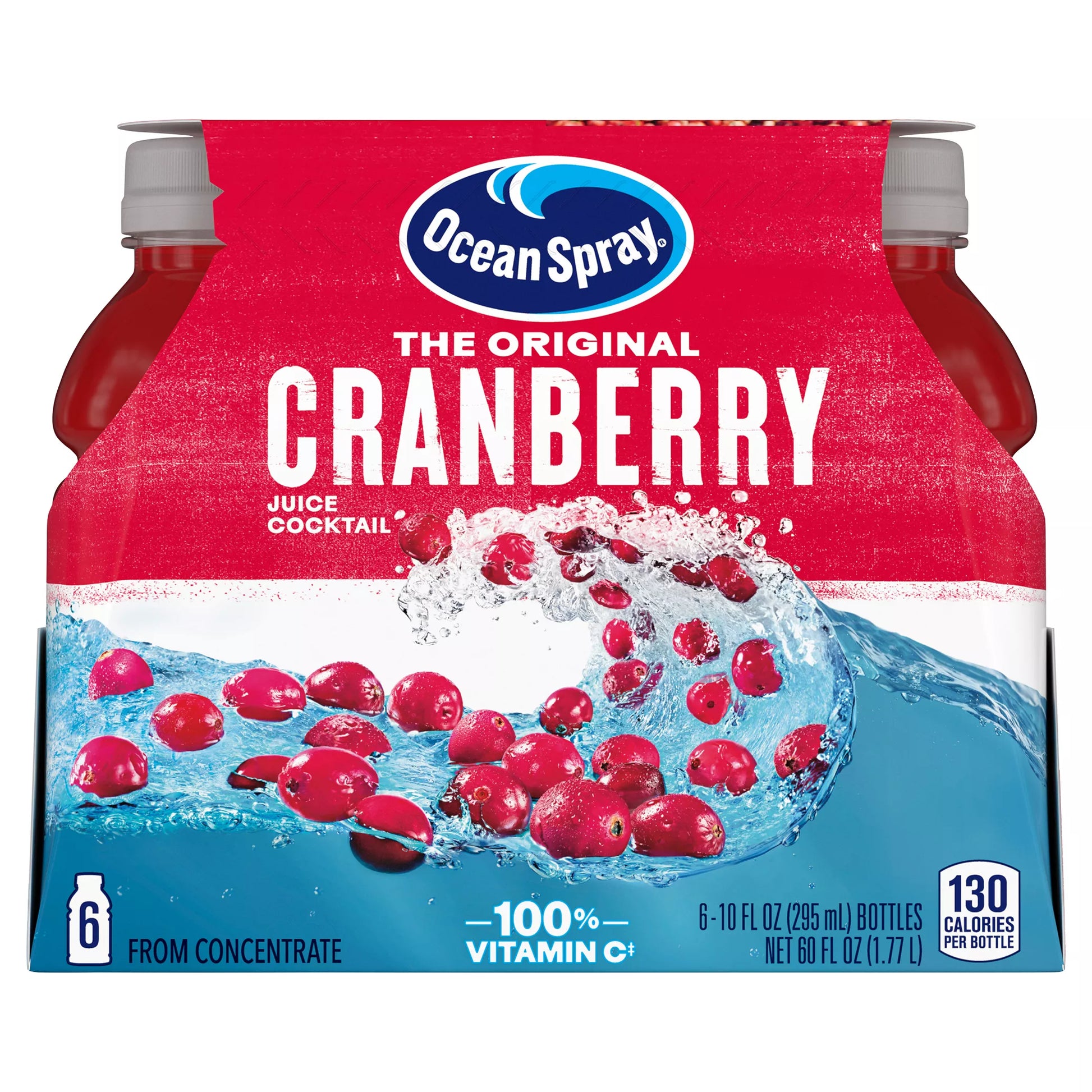Ocean Spray Juice Cocktail, Original Cranberry, 60 fl. oz. bottle