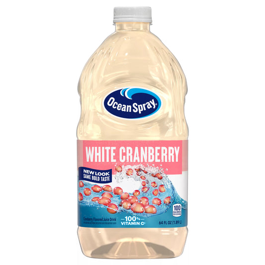 Ocean Spray Juice, White Cranberry, 64 fl. oz. bottle