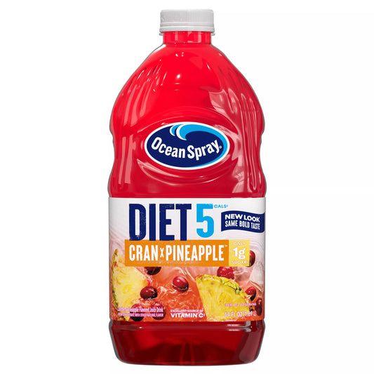 Ocean Spray Juice, Cran x Pineapple, Diet 5 Cals, 64 fl. oz. bottle