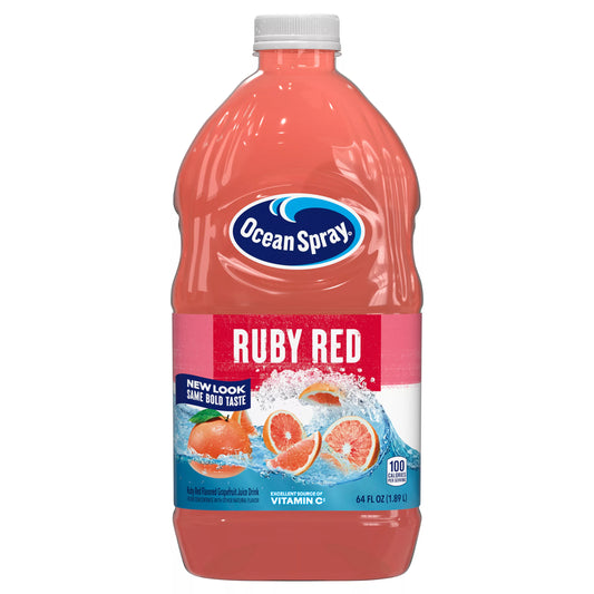 Ocean Spray Juice Drink, Ruby Red, 64 fl. oz. bottle