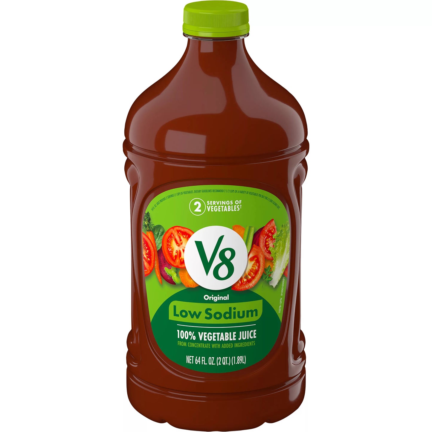 V8 Low Sodium Original 100% Vegetable Juice, 64 fl. oz.