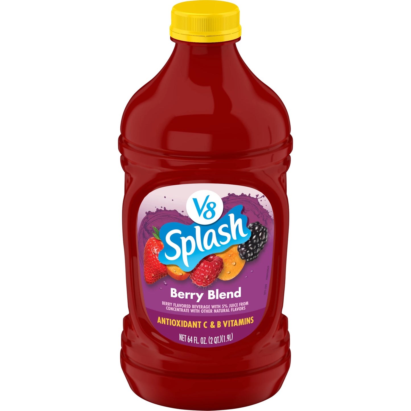V8 Splash Berry Blend Beverage, 64 fl. oz.