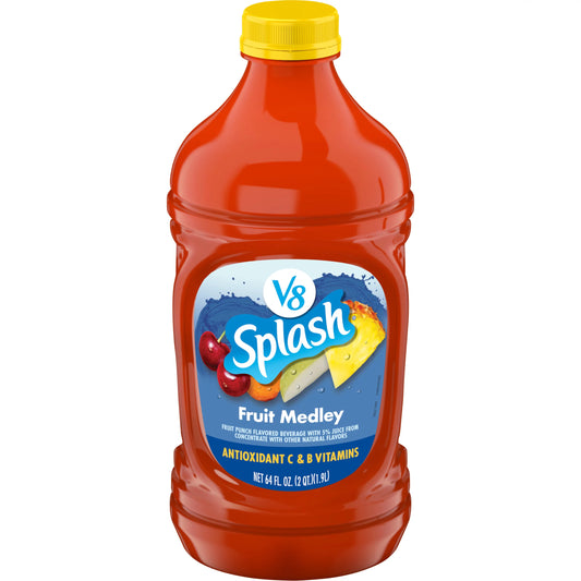 V8 Splash Fruit Medley Beverage, 64 fl. oz.
