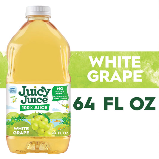 Juicy Juice 100% White Grape Juice, 64 fl. oz. Bottle