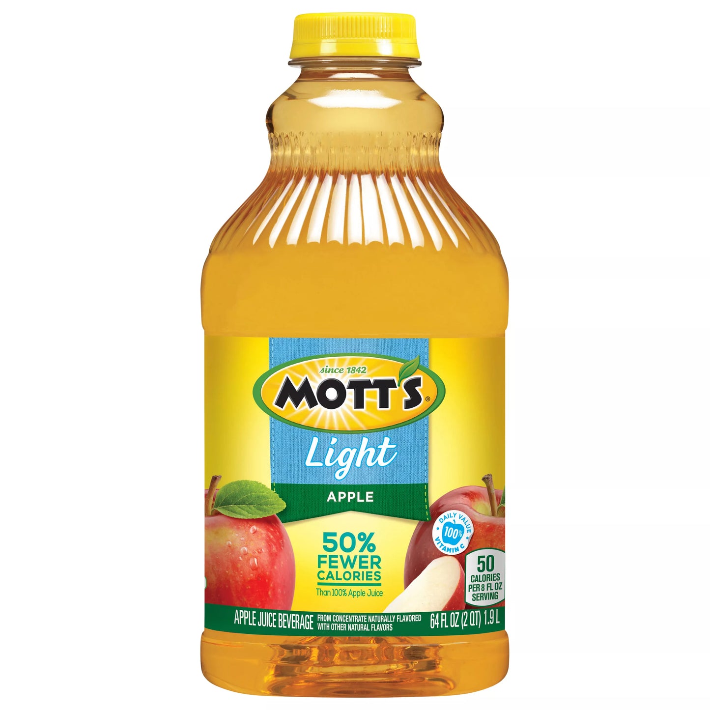 Mott's Light Apple Juice Beverage, 64 fl. oz.
