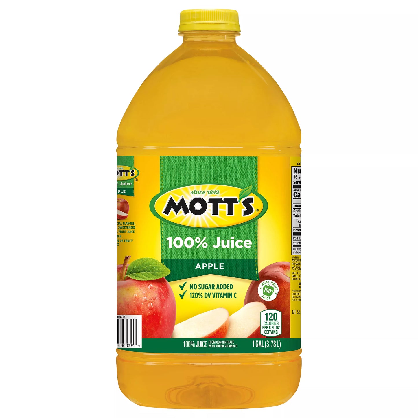 Mott's 100% Juice, Apple, 128 fl. oz.