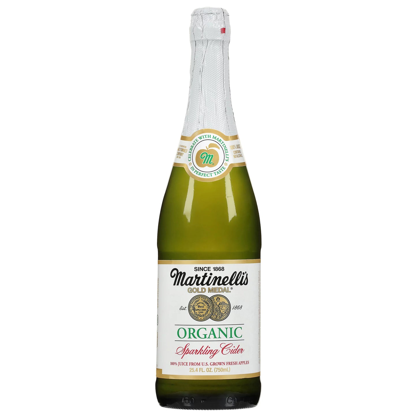 Martinelli's Gold Medal Organic Sparkling Cider, 25.4 fl. oz.