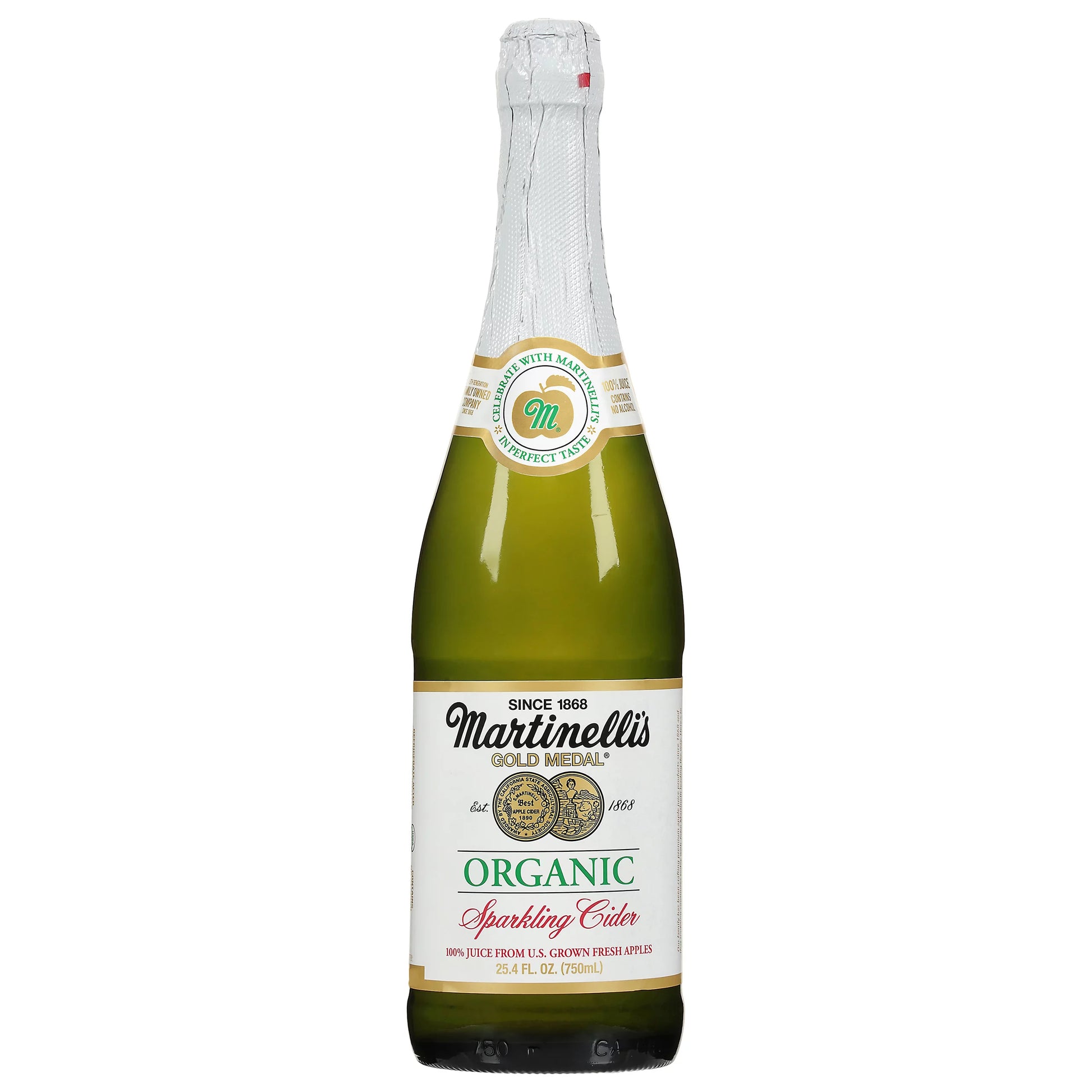 Martinelli's Gold Medal Organic Sparkling Cider, 25.4 fl. oz.