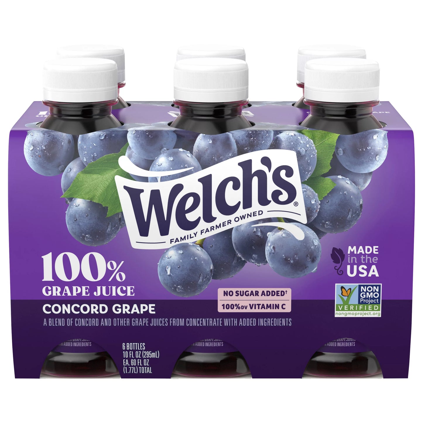 Welch's 100% Grape Juice, Concord Grape, 60 fl. oz.