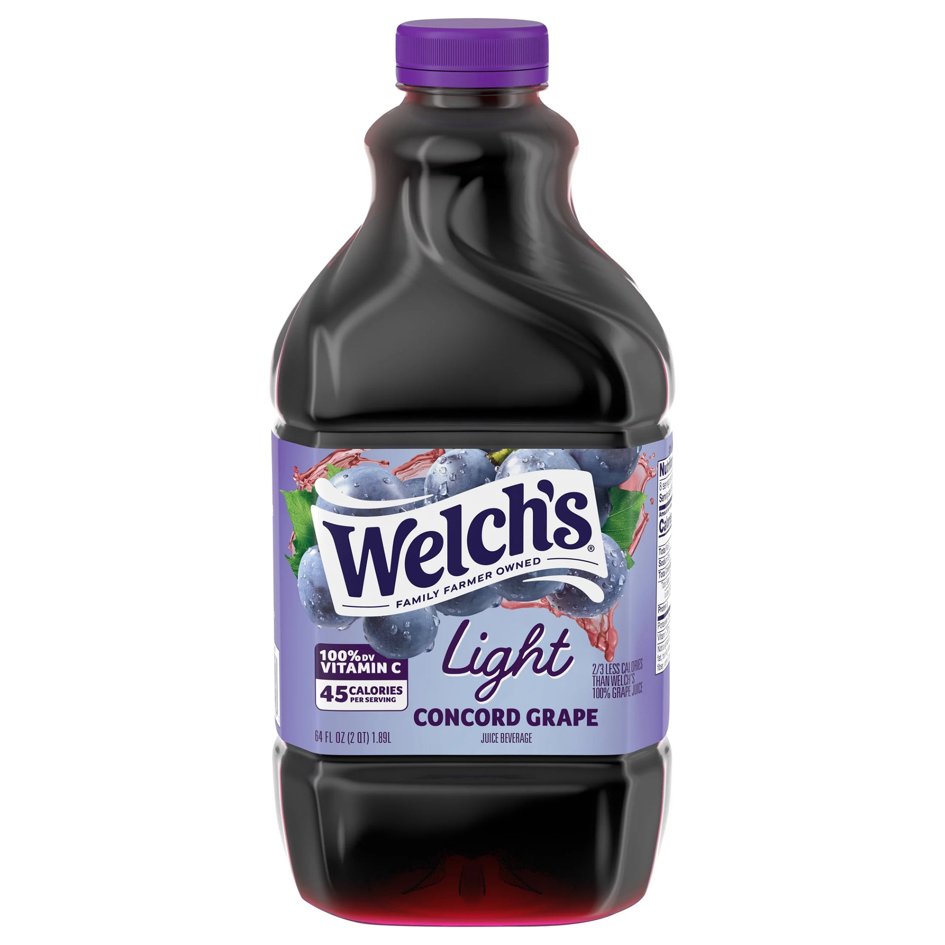 Welch's Juice Beverage, Light, Concord Grape, 64 fl. oz.