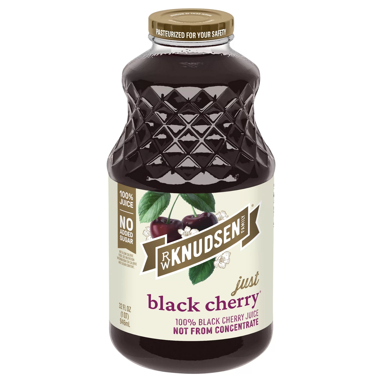 R.W. Knudsen Family Just Black Cherry Juice, 32 fl. oz.