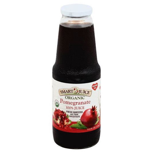 Smart Juice 100% Organic Pomegranate Juice, 33.8 fl. oz.