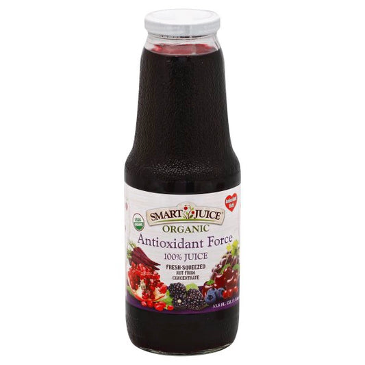 Smart Juice Organic 100% Antioxidant Force Juice, 33.8 fl. oz.
