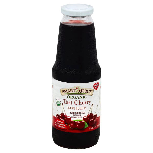 Smart Juice Organic 100% Tart Cherry Juice, 33.8 fl. oz.