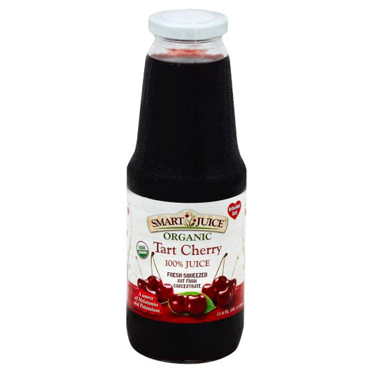 Smart Juice Organic 100% Tart Cherry Juice, 33.8 fl. oz.
