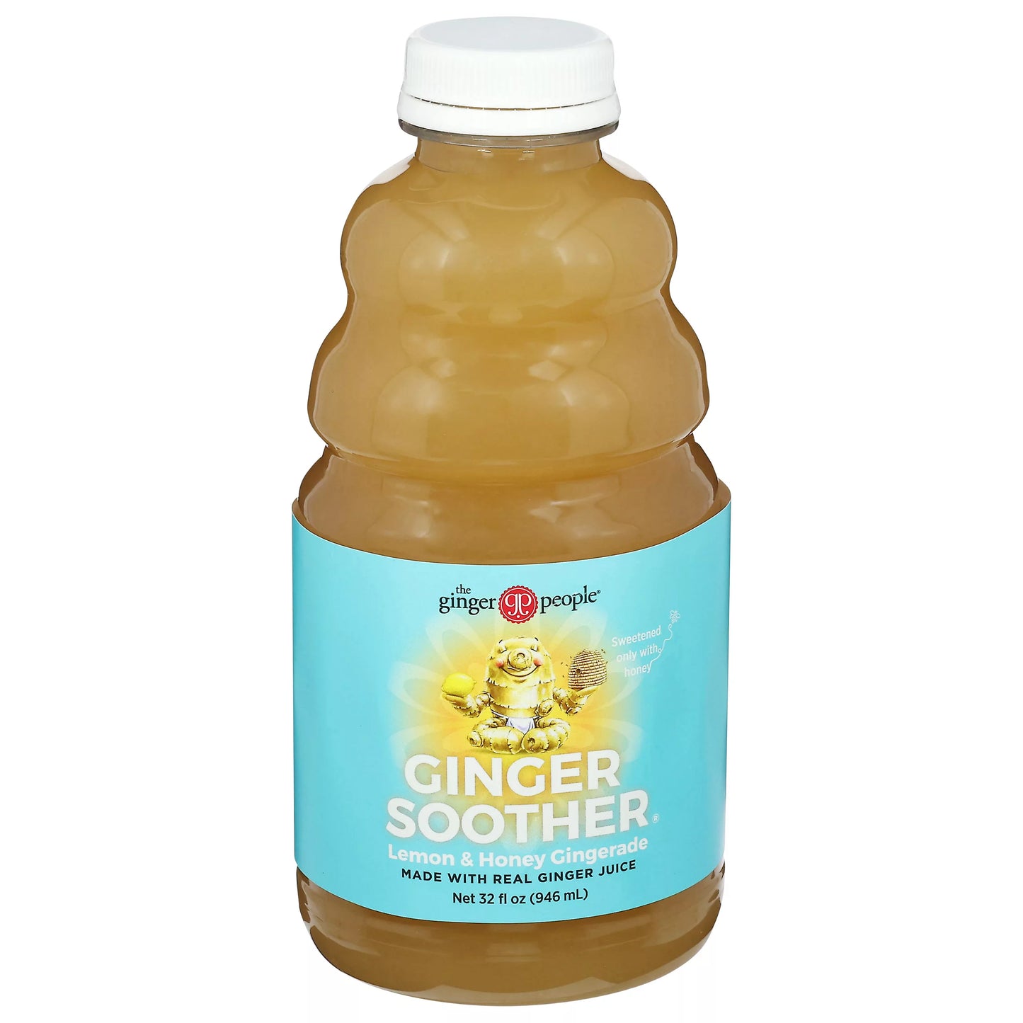 The Ginger People Ginger Soother Lemon & Honey Gingerade 32 fl. oz.