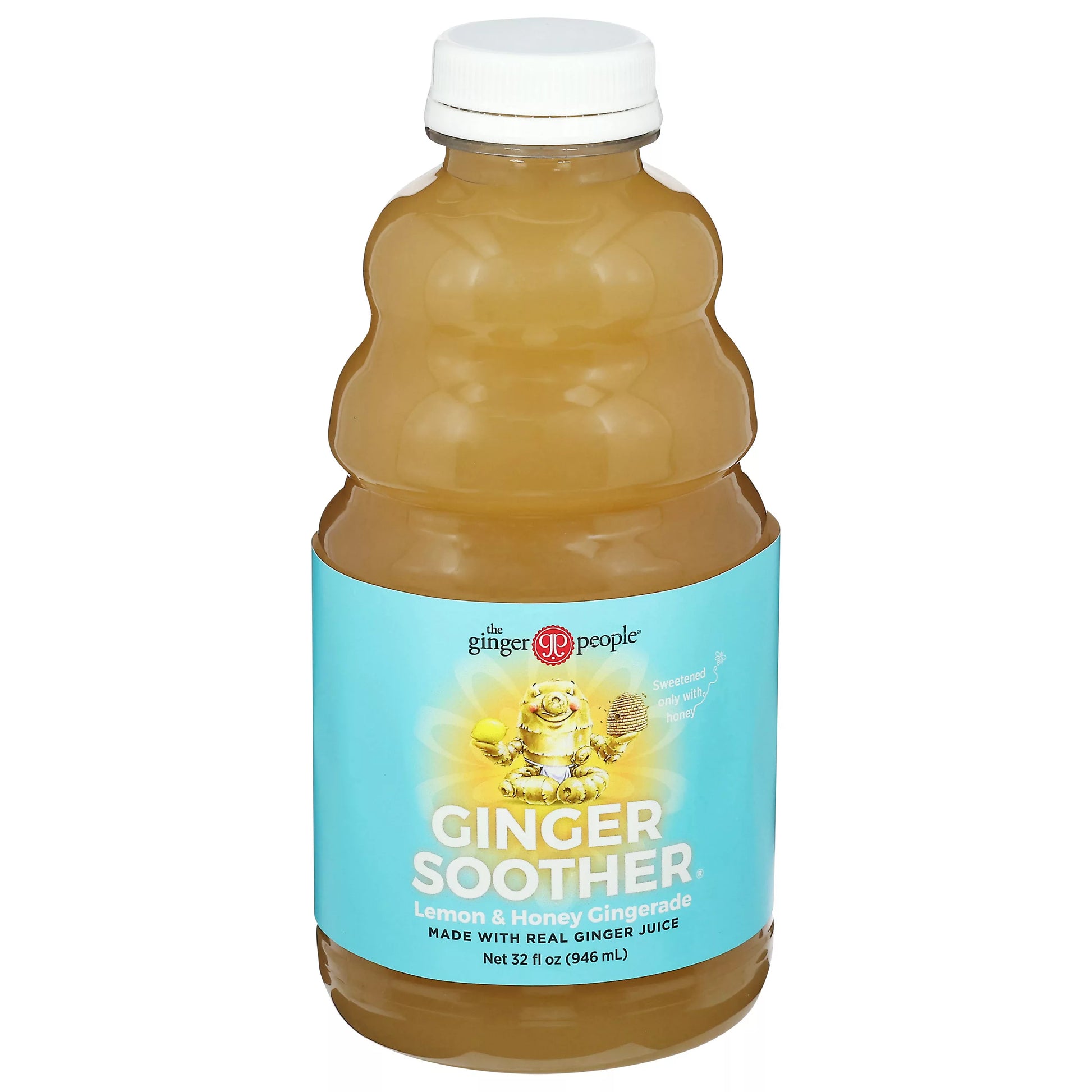 The Ginger People Ginger Soother Lemon & Honey Gingerade 32 fl. oz.
