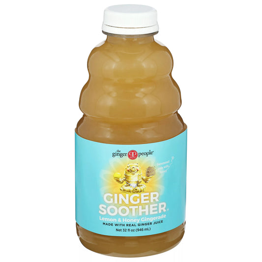 The Ginger People Ginger Soother Lemon & Honey Gingerade 32 fl. oz.