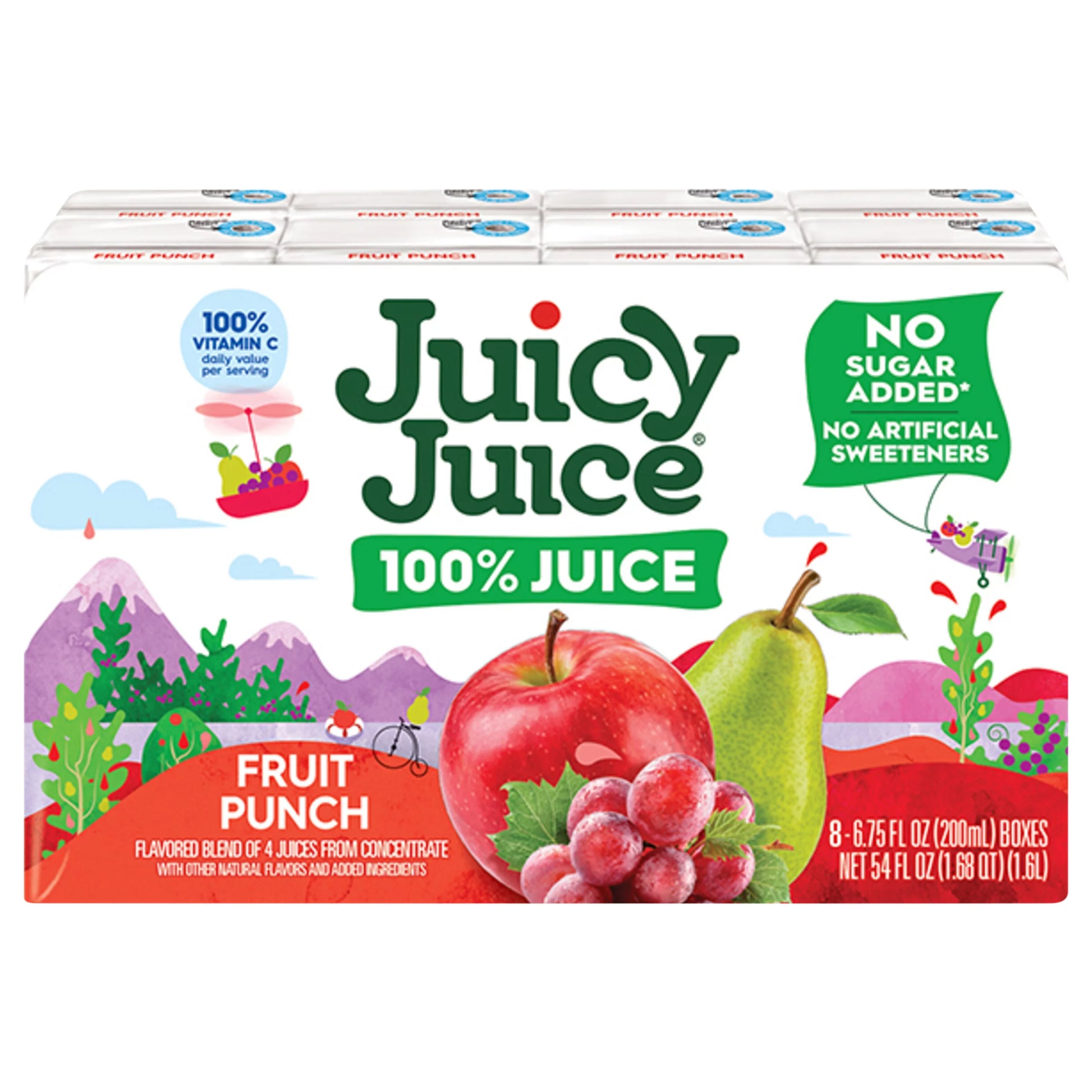 Juicy Juice Fruit Punch Juice, 54 fl. oz. Juicy Juice package