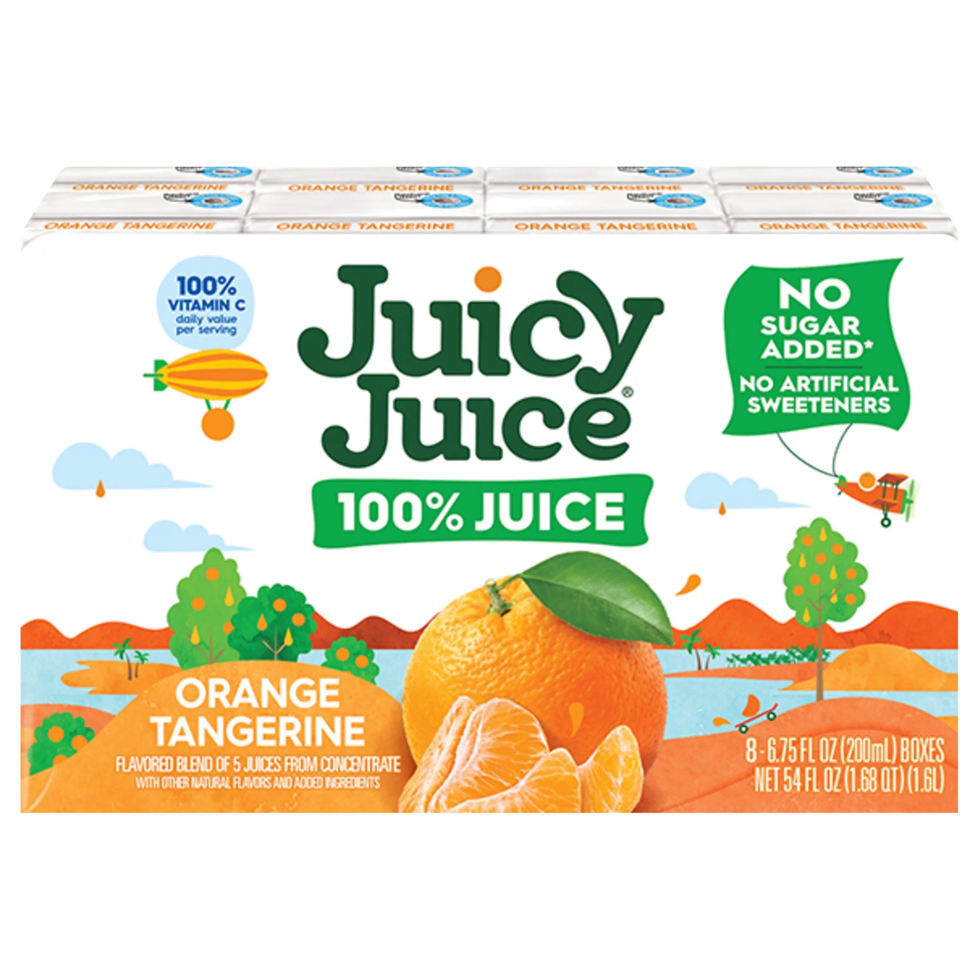 Juicy Juice Orange Tangerine Juice, 54 fl. oz. Juicy Juice package