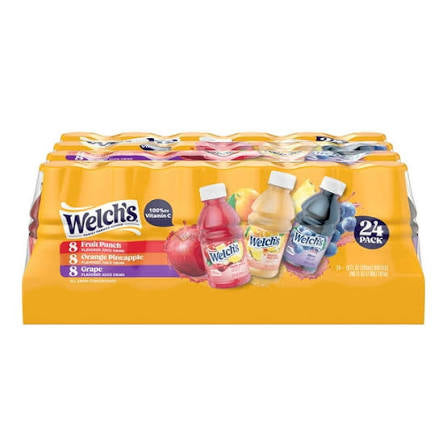 Welch's Variety Pack, 10 fl. oz., 24 pk. product package