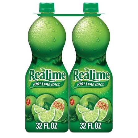 ReaLime 100% Lime Juice, 32 fl. oz., 2 pk. product package