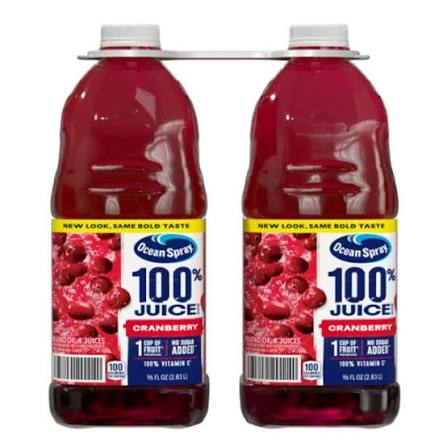 Ocean Spray Cranberry Juice, 96 fl. oz., 2 pk.
