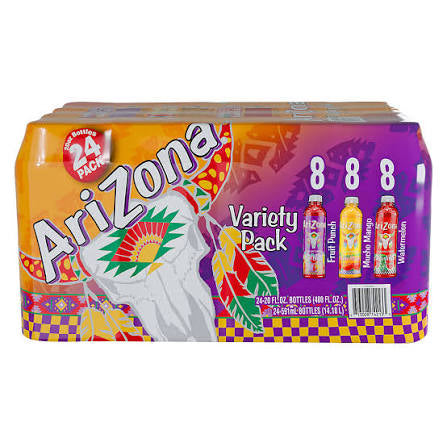 AriZona Juice Cocktail Variety Pack, 20 fl. oz., 24 pk.