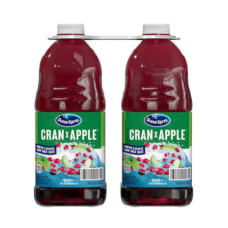Ocean Spray Cran-Apple Cranberry Apple Juice Drink, 2 pk./96 fl. oz.