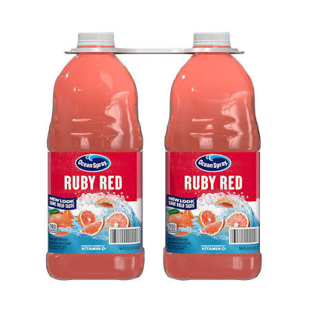 Ocean Spray Ruby Red Grapefruit Juice Drink, 2 pk./96 fl. oz.