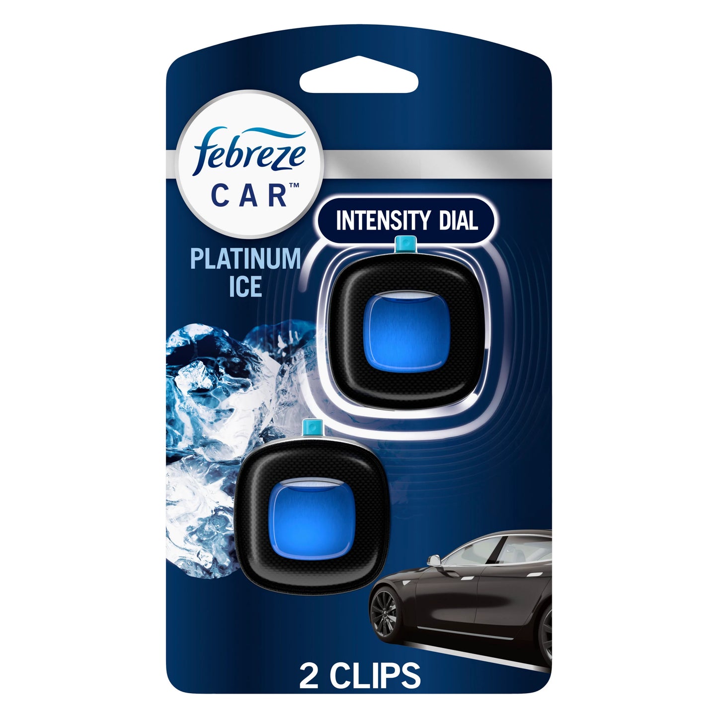 Febreze Car Air Freshener Odor-Fighting Automotive Vent Clip 2 ct.