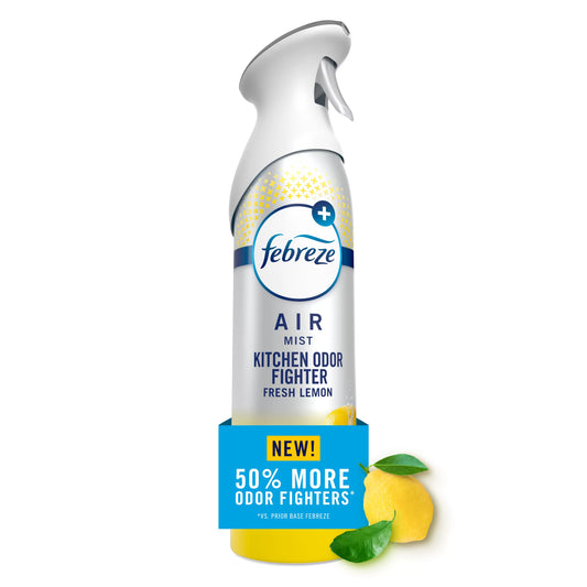 Febreze Air Kitchen Freshener Spray, Fresh Lemon 8.1 ounce