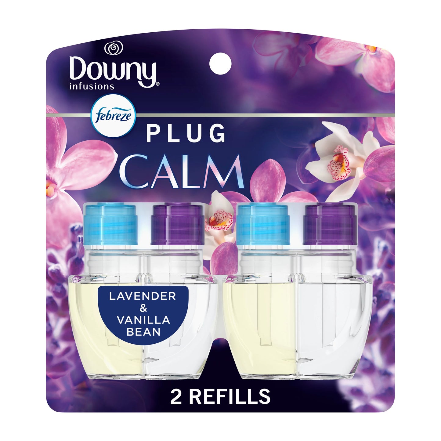 Febreze Plug Air Freshener Scented Oil Refill Downy Calm 1.75 fl. oz.
