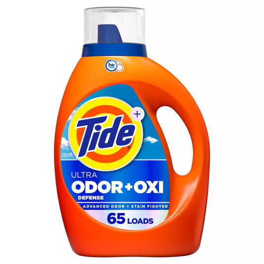 Tide Odor Defense Plus Oxi Liquid Laundry Detergent 92 fl. oz.