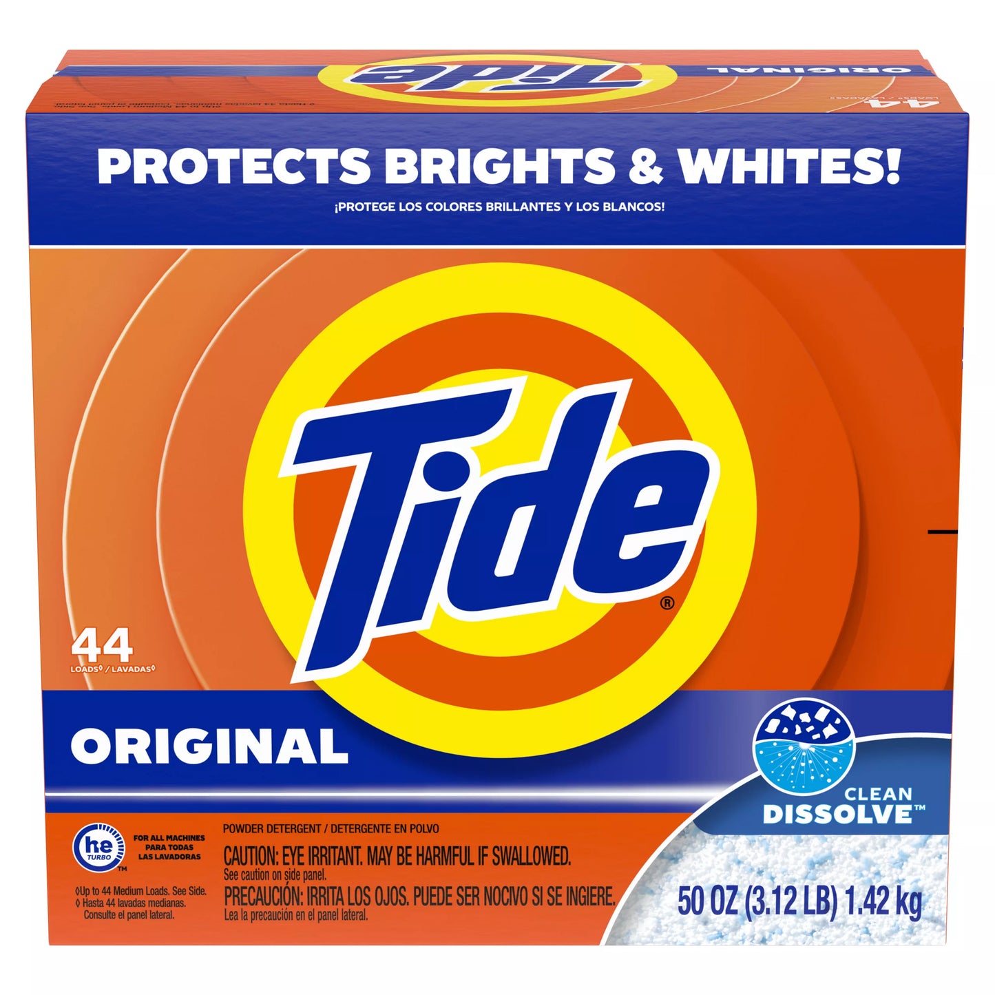 Tide Powder Laundry Detergent, Original, 44 Loads 50 ounce