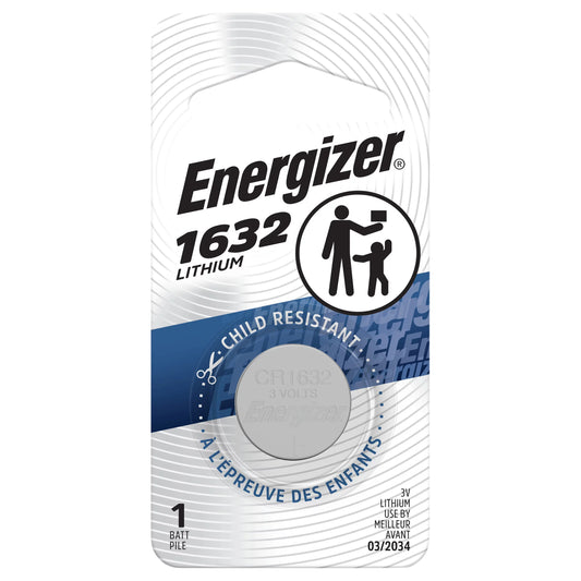 Energizer 1632 Lithium Battery 1 each