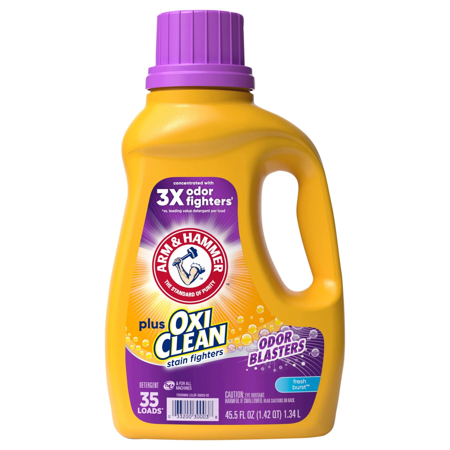 Arm & Hammer Plus OxiClean Fresh Bursts Detergent 45.5 fl. oz.
