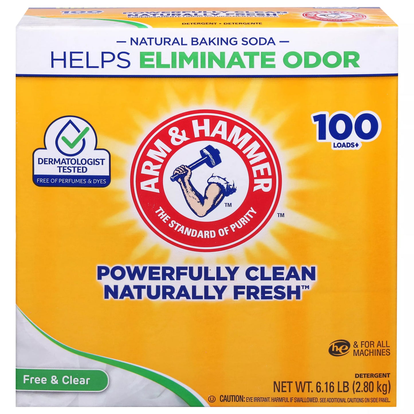 Arm & Hammer Detergent, Free & Clear 6.16 lb.