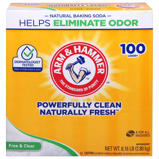 Arm & Hammer Detergent, Free & Clear 6.16 lb.