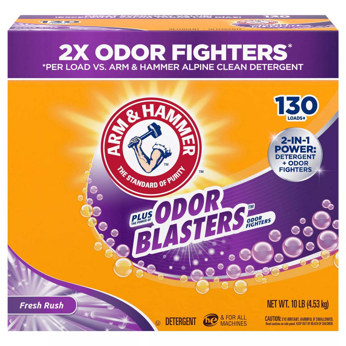 Arm & Hammer Odor Blasters Fresh Rush Detergent 10 lb.