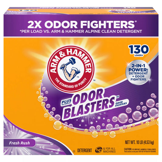 Arm & Hammer Odor Blasters Fresh Rush Detergent 10 lb.
