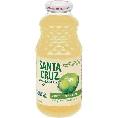 Santa Cruz Organic 100% Organic Lime Juice, 16 fl. oz.